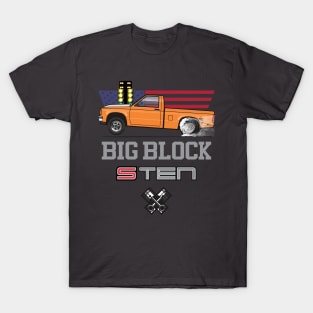 Big Block Orange T-Shirt